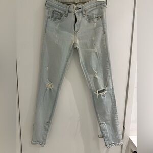 Rag and bone zipper capri